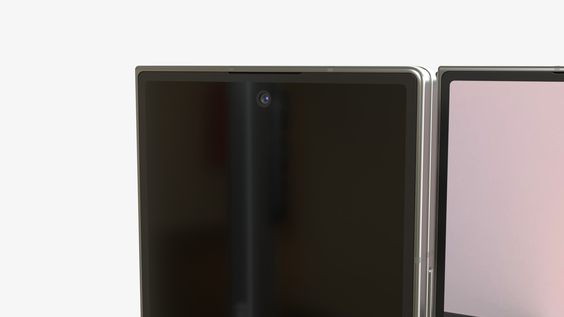 Samsung Galaxy Z Fold 7 Silver Shadow 3D model_12