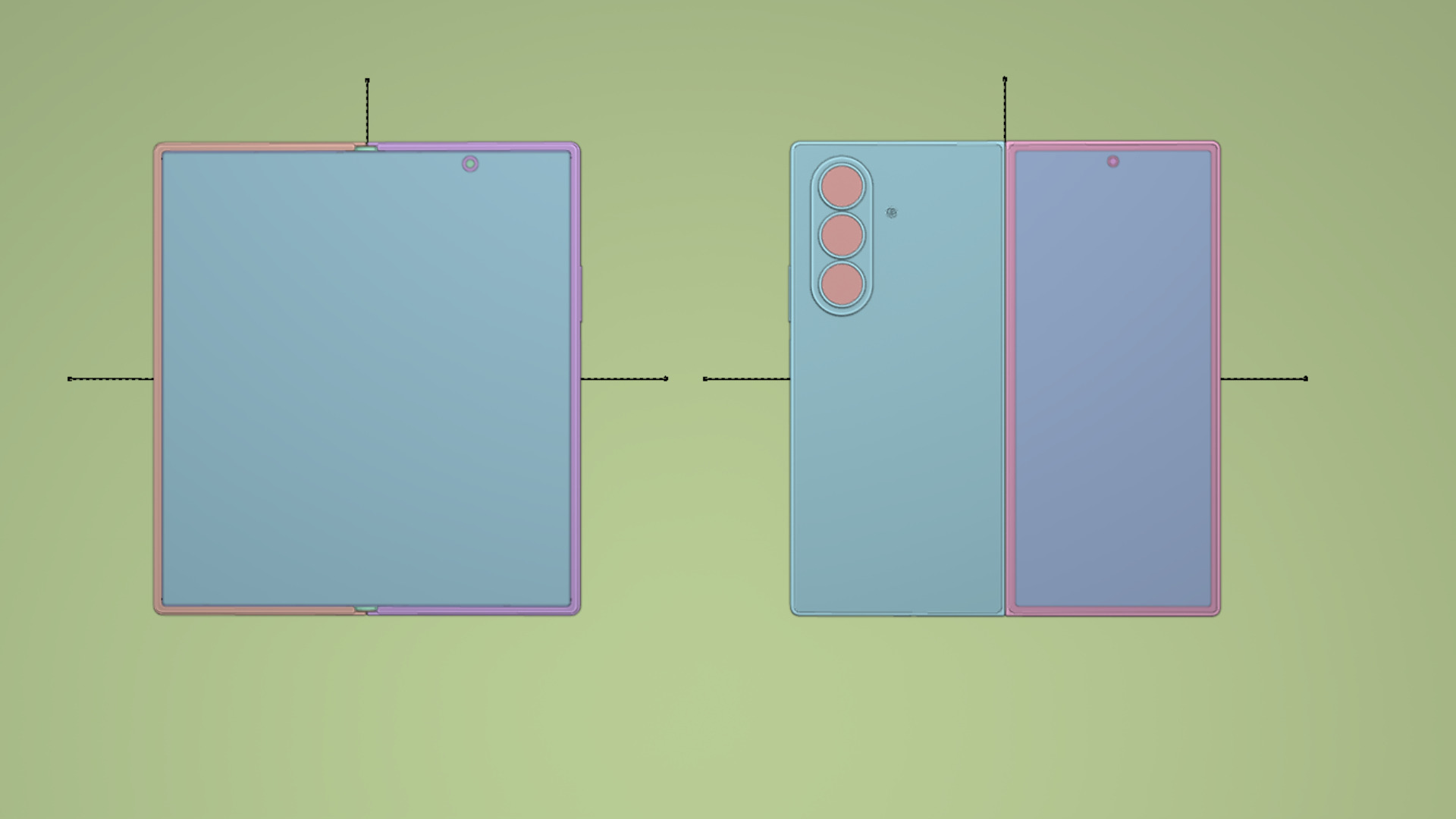 Samsung Galaxy Z Fold 7 Silver Shadow 3D model_16