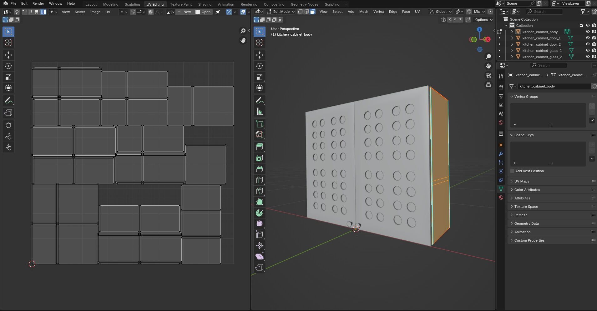 Kitchen Cabinet CG8 3D model_12