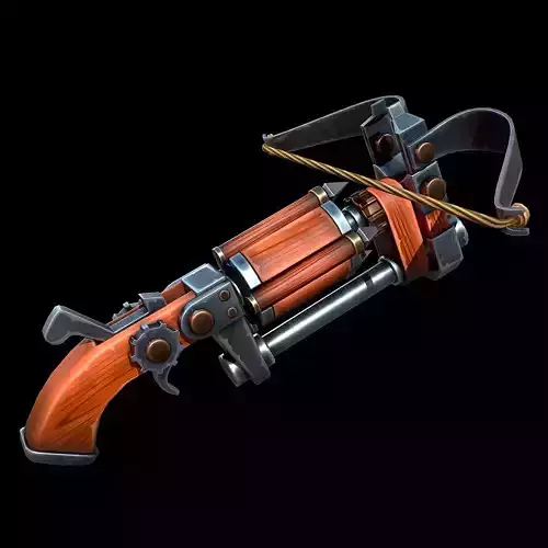 Stylized Drum Crossbow