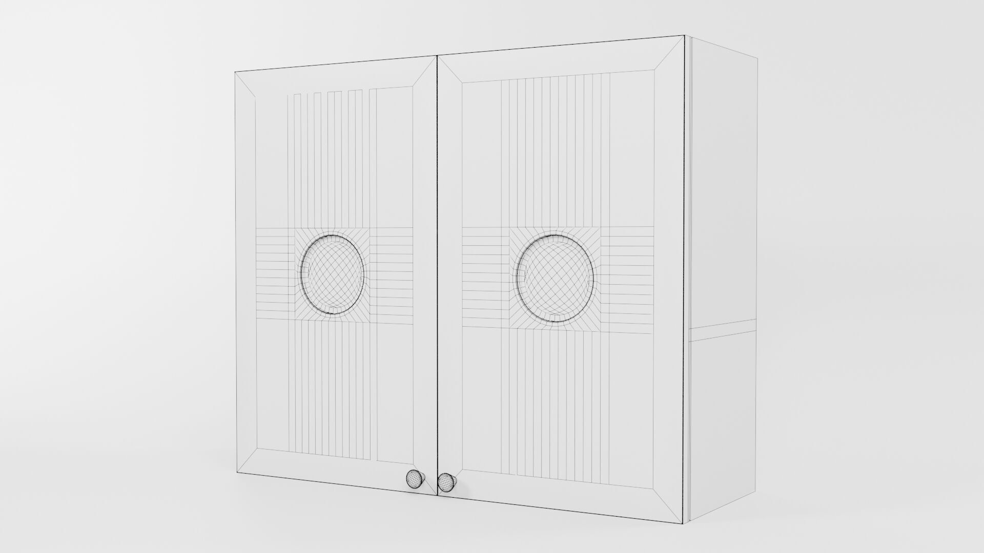 Kitchen Cabinet CG9 3D model_8