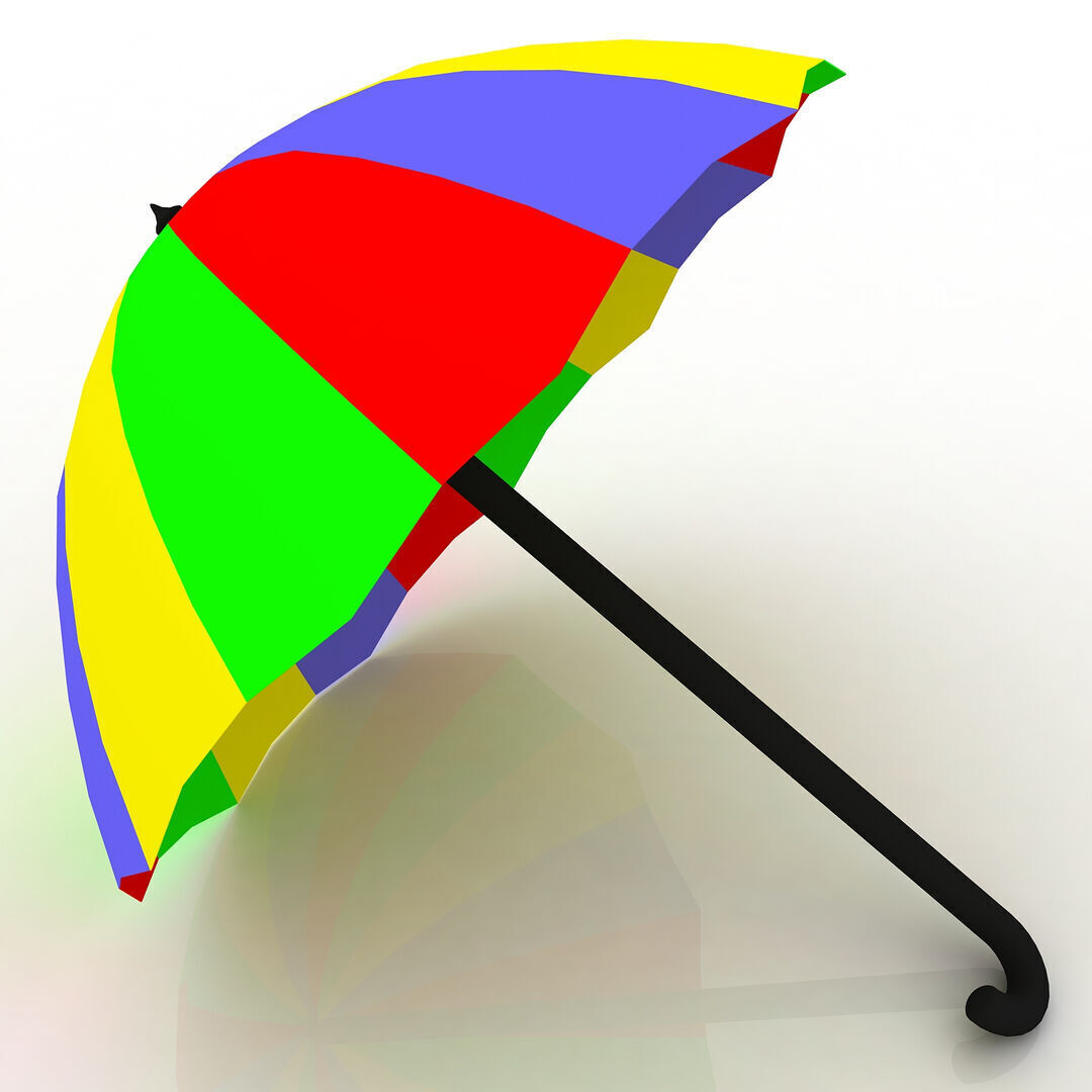 umbrella 3D model_2