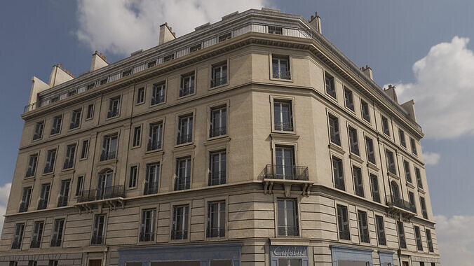 City Building II 3D model