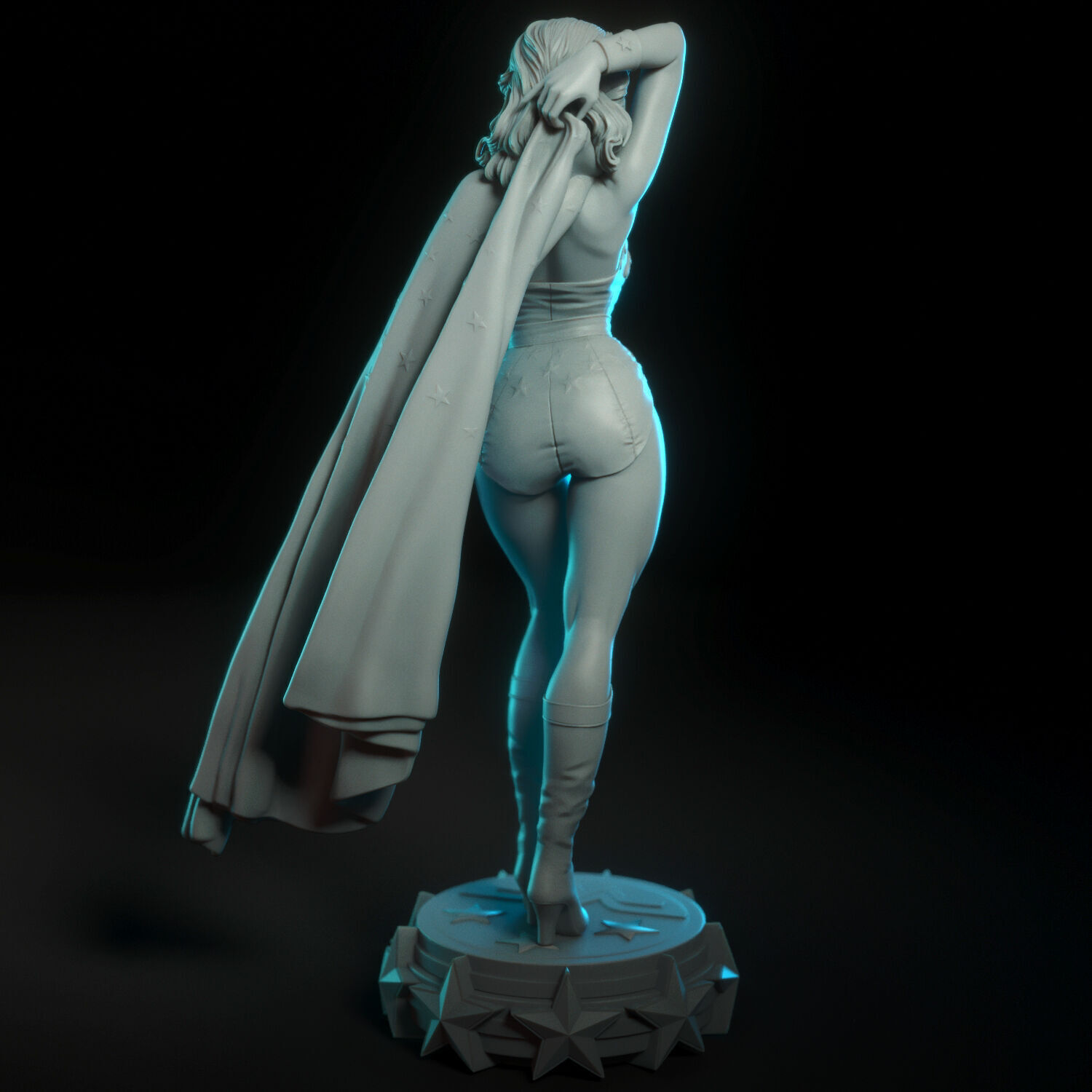 Wonder Woman by Lynda Carter 3D print model_3