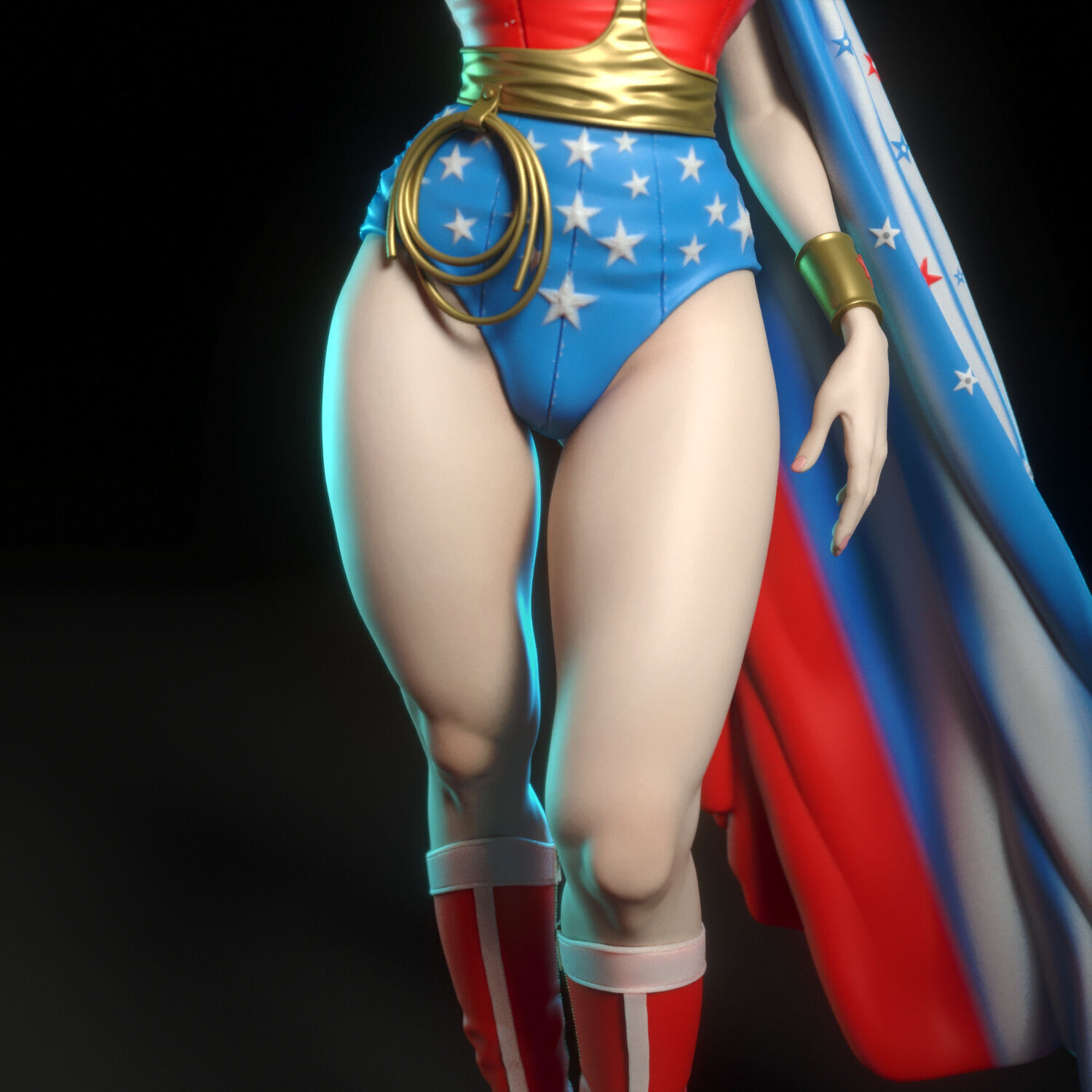 Wonder Woman by Lynda Carter 3D print model_6