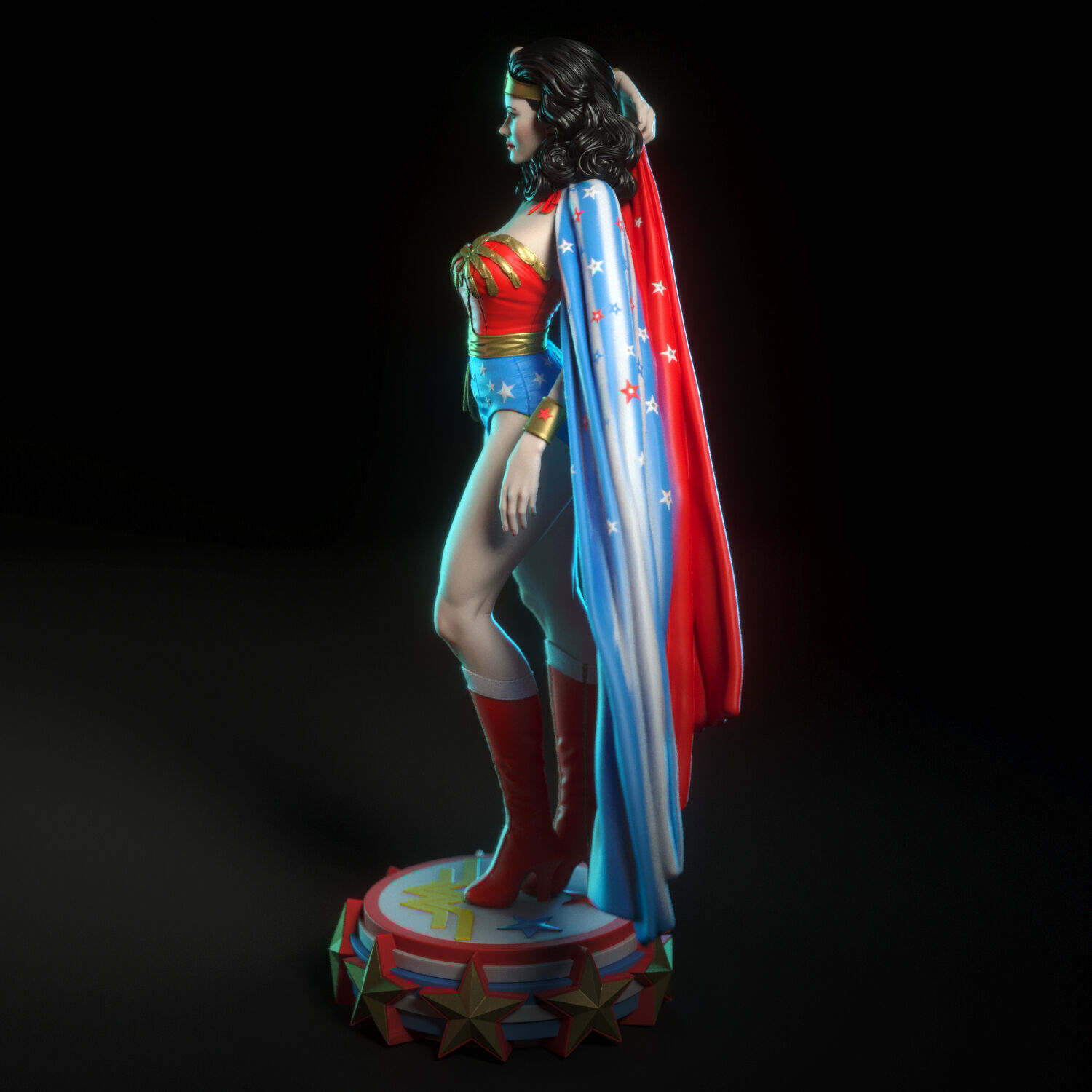 Wonder Woman by Lynda Carter 3D print model_11