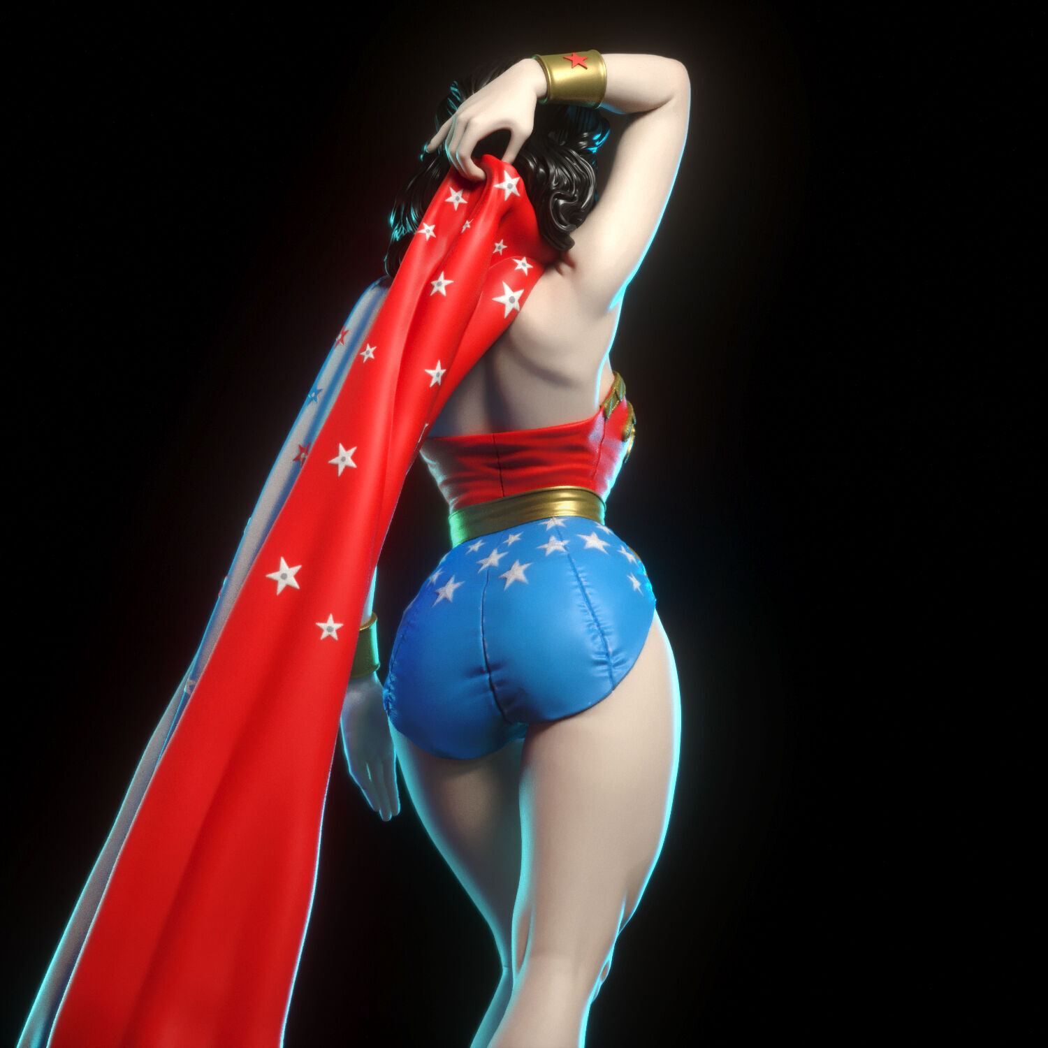 Wonder Woman by Lynda Carter 3D print model_9