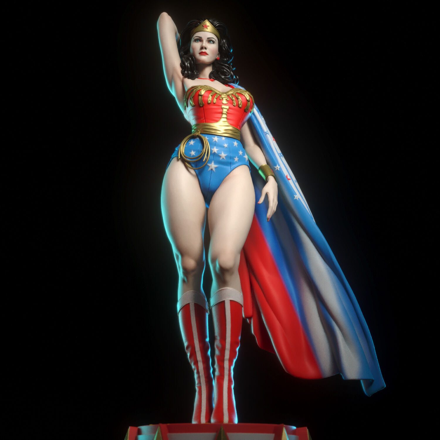 Wonder Woman by Lynda Carter 3D print model_13