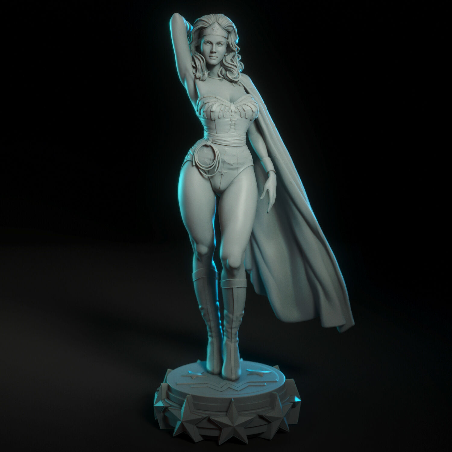 Wonder Woman by Lynda Carter 3D print model_10
