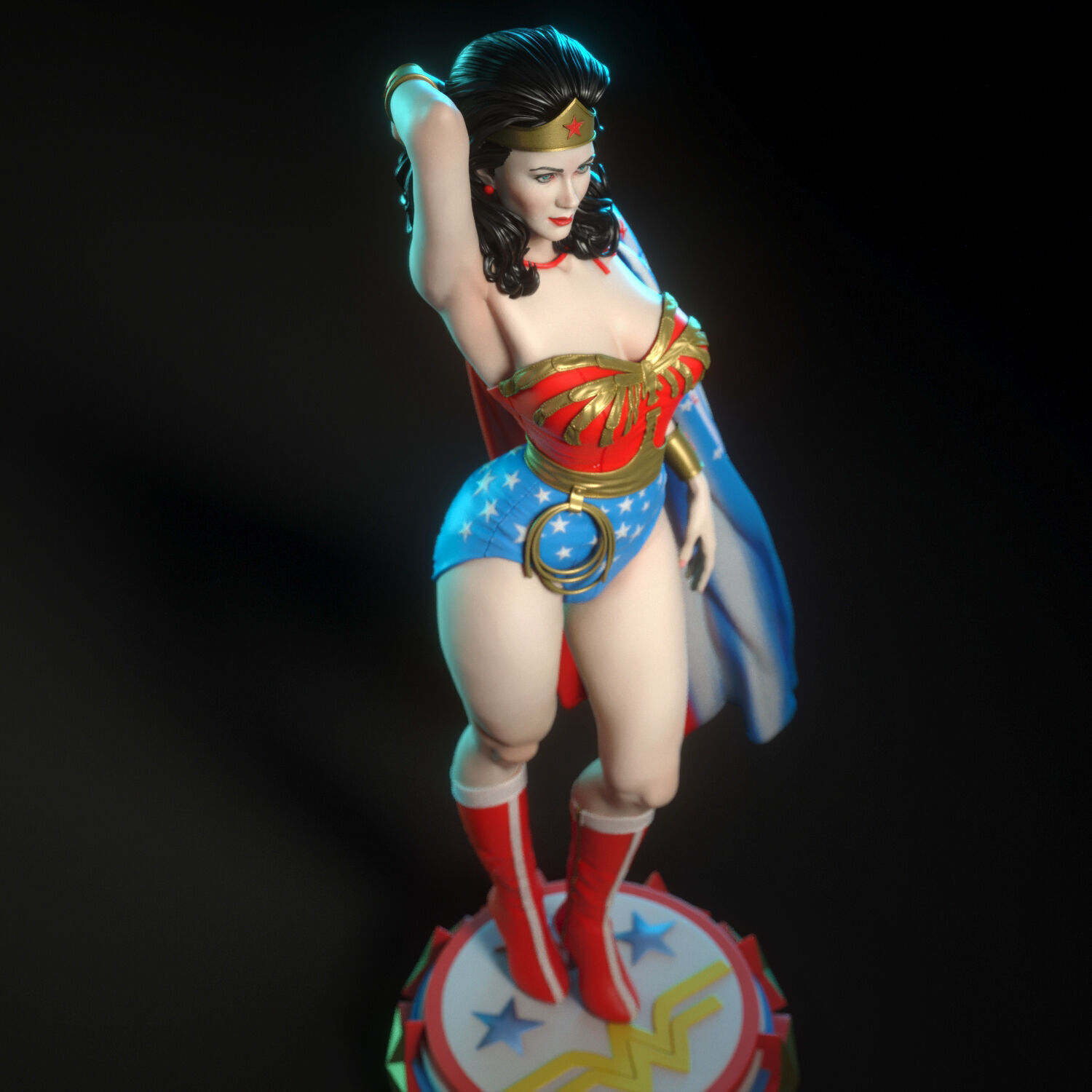 Wonder Woman by Lynda Carter 3D print model_12
