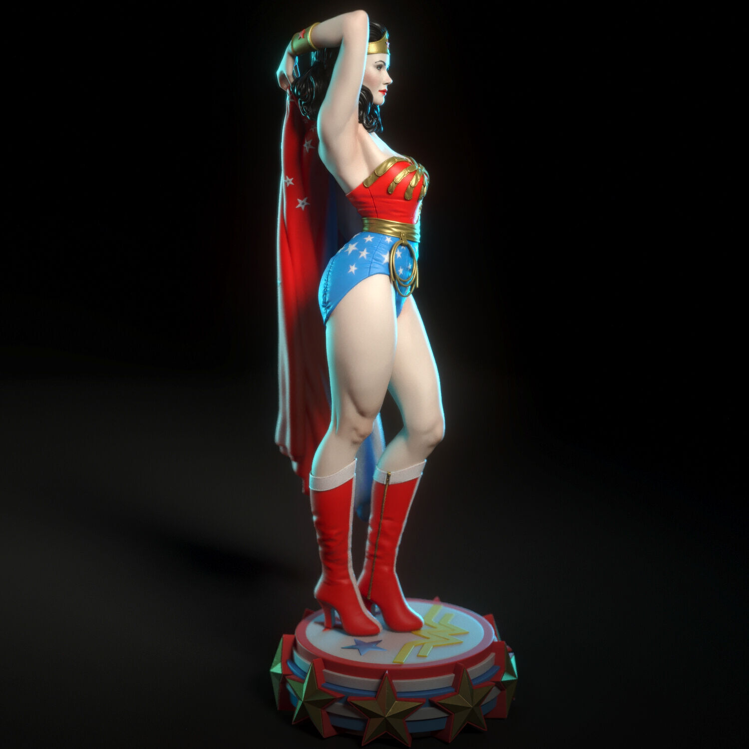 Wonder Woman by Lynda Carter 3D print model_7