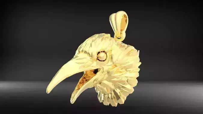 raven pendant