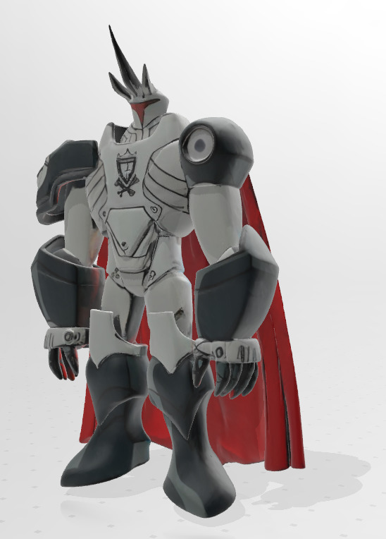 Forever King-Ben 10 3D print model_1