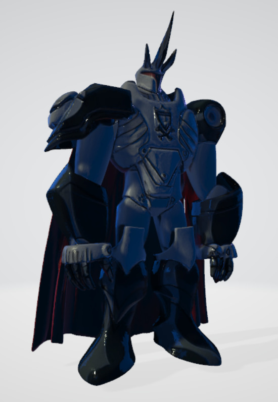 Forever King-Ben 10 3D print model_4