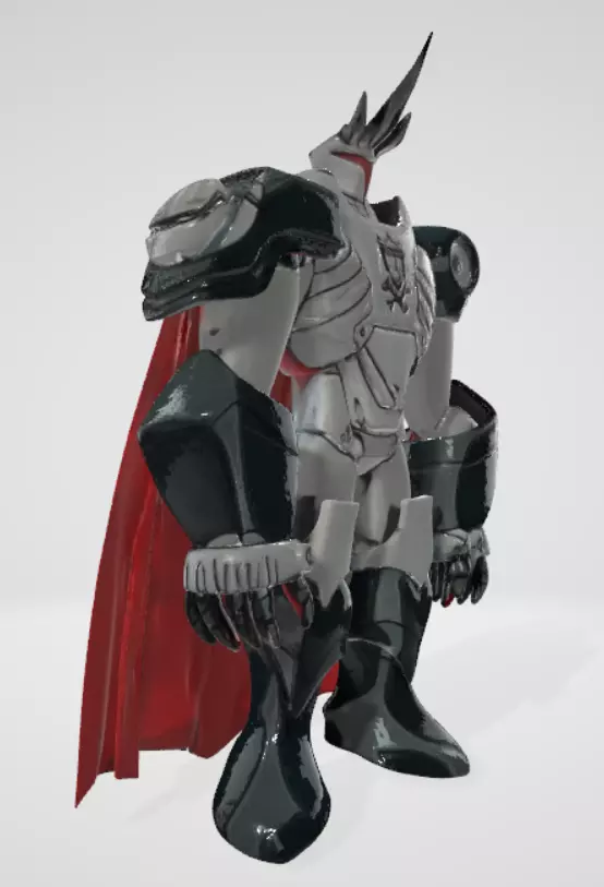 Forever King-Ben 10 3D print model_0