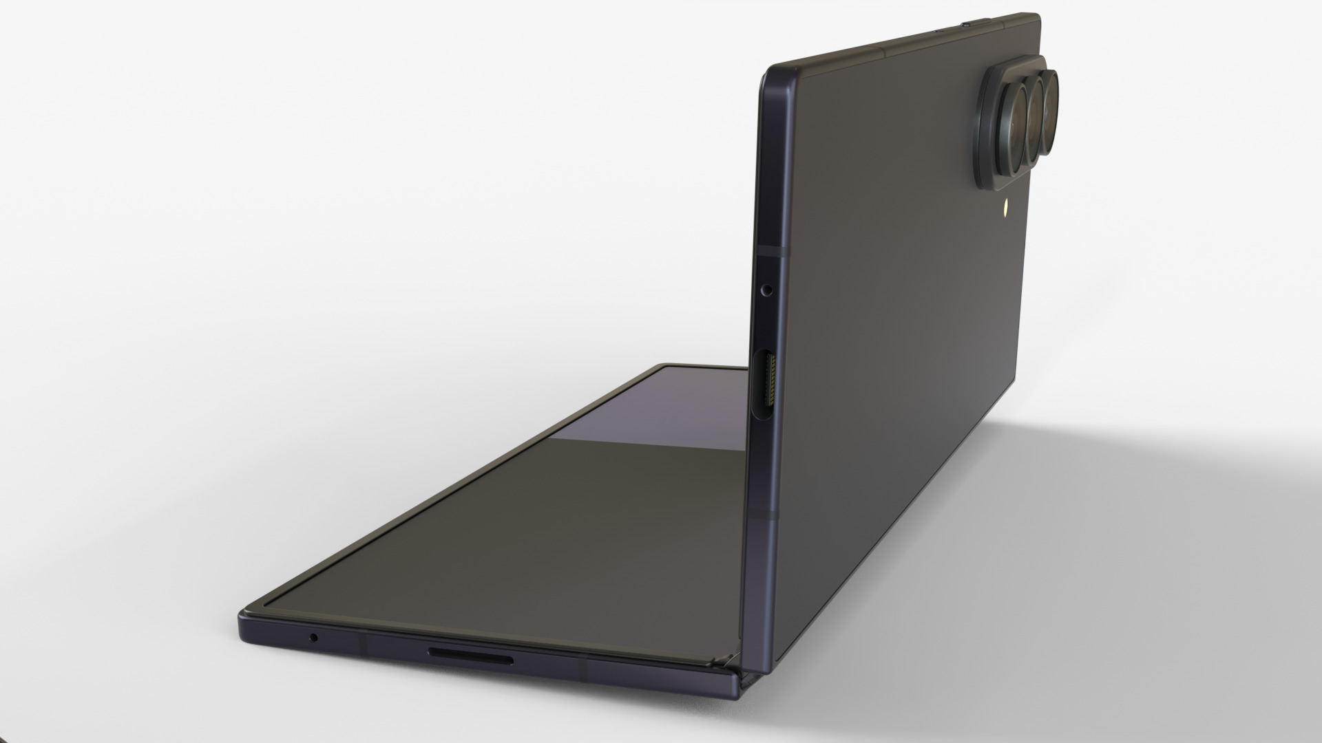 Samsung Galaxy Z Fold 7 Jetblack 3D model_6