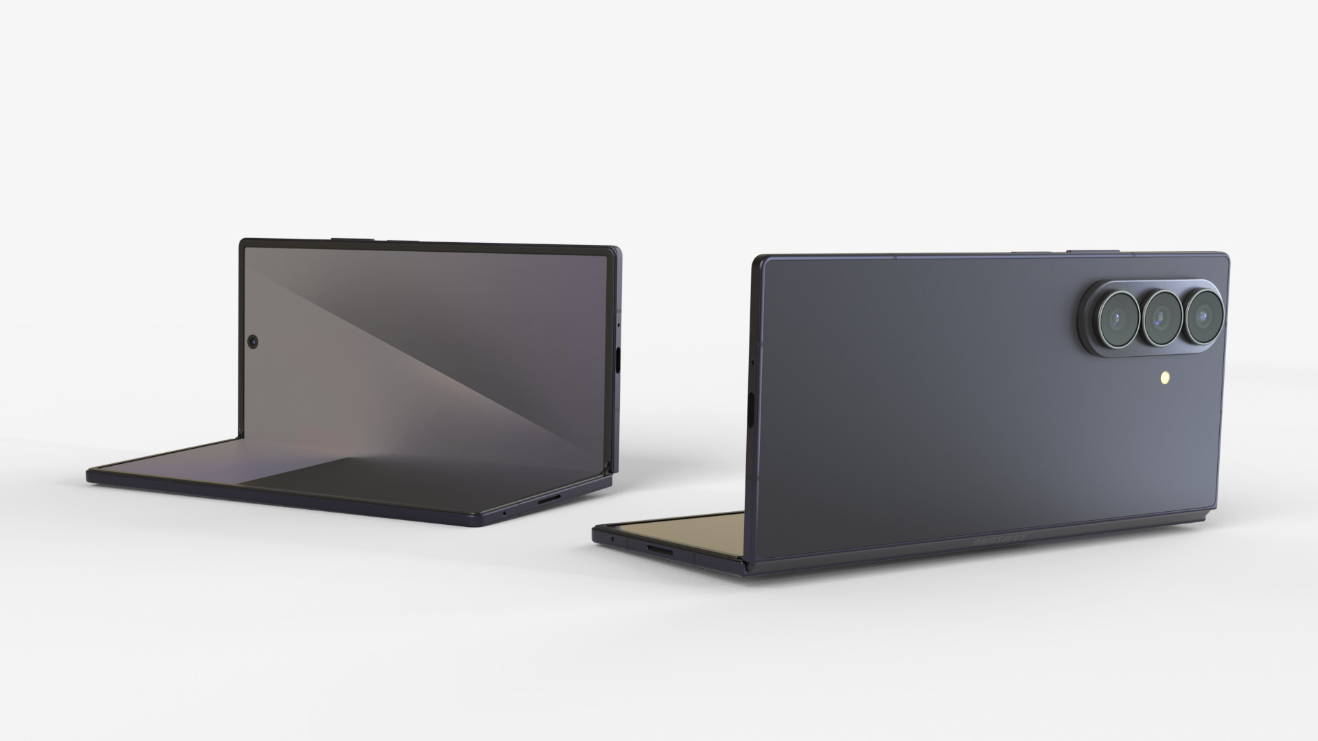 Samsung Galaxy Z Fold 7 Jetblack 3D model_3