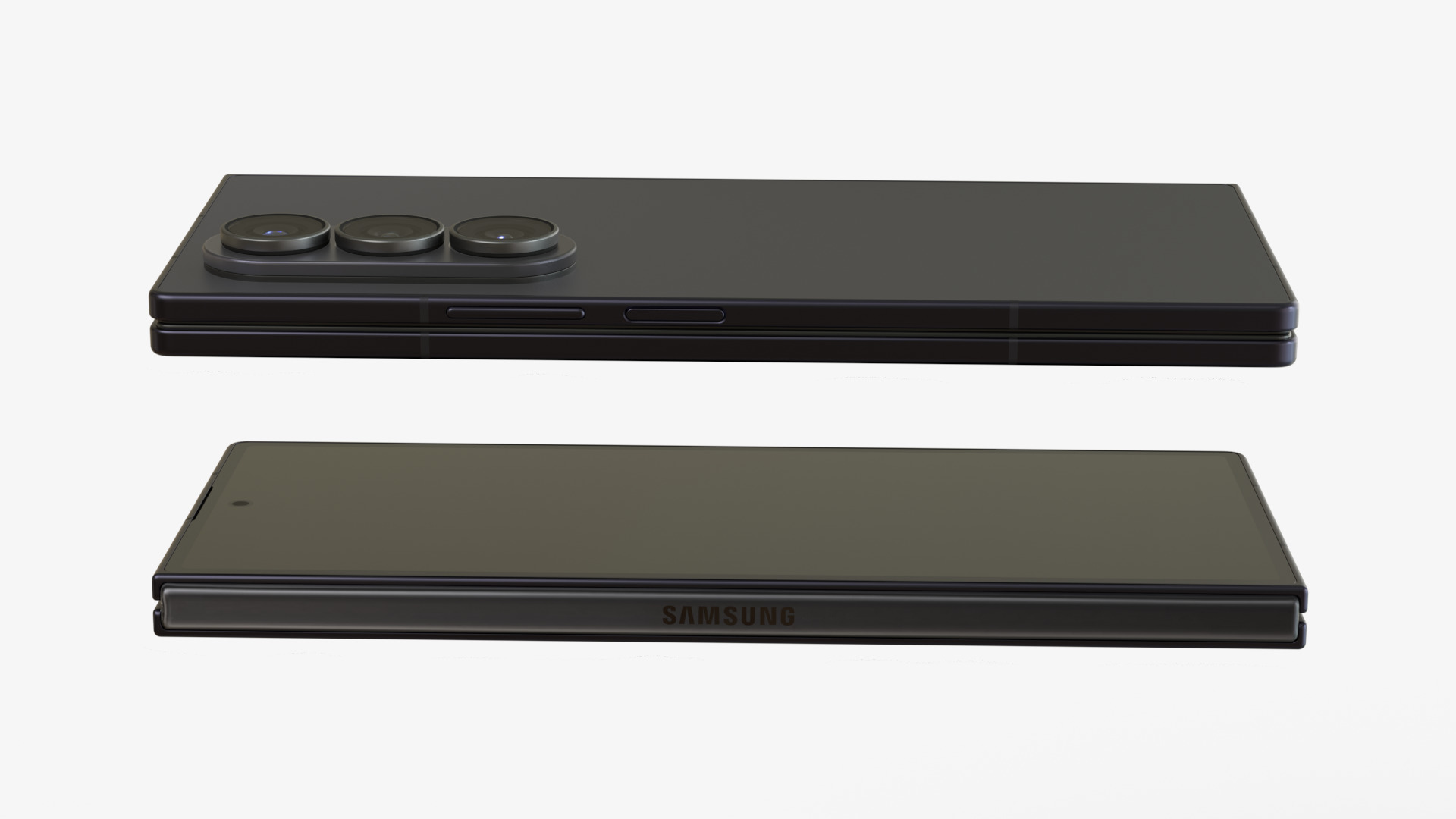 Samsung Galaxy Z Fold 7 Jetblack 3D model_8