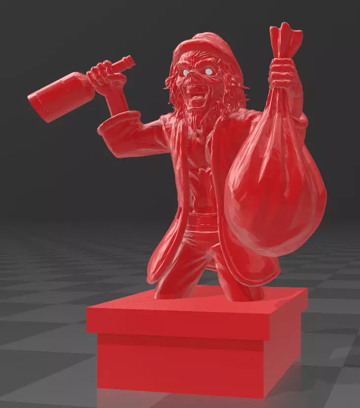 EDDIE SANTA CLAUS 3D print model_0