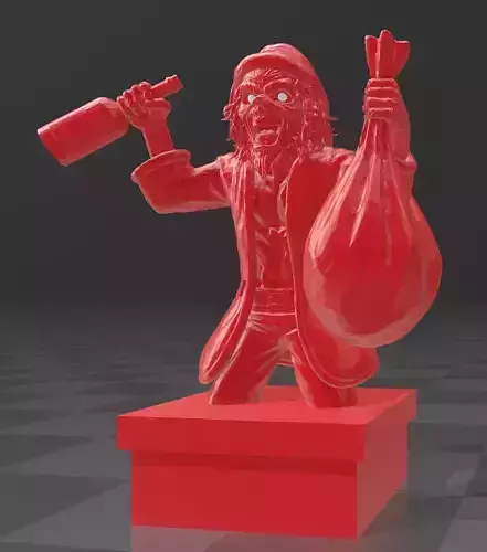 EDDIE SANTA CLAUS 3D print model