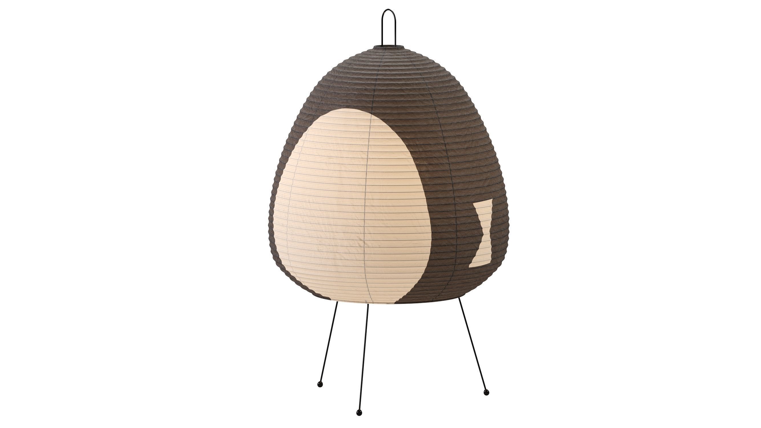 Lamp Akari 3D model_3