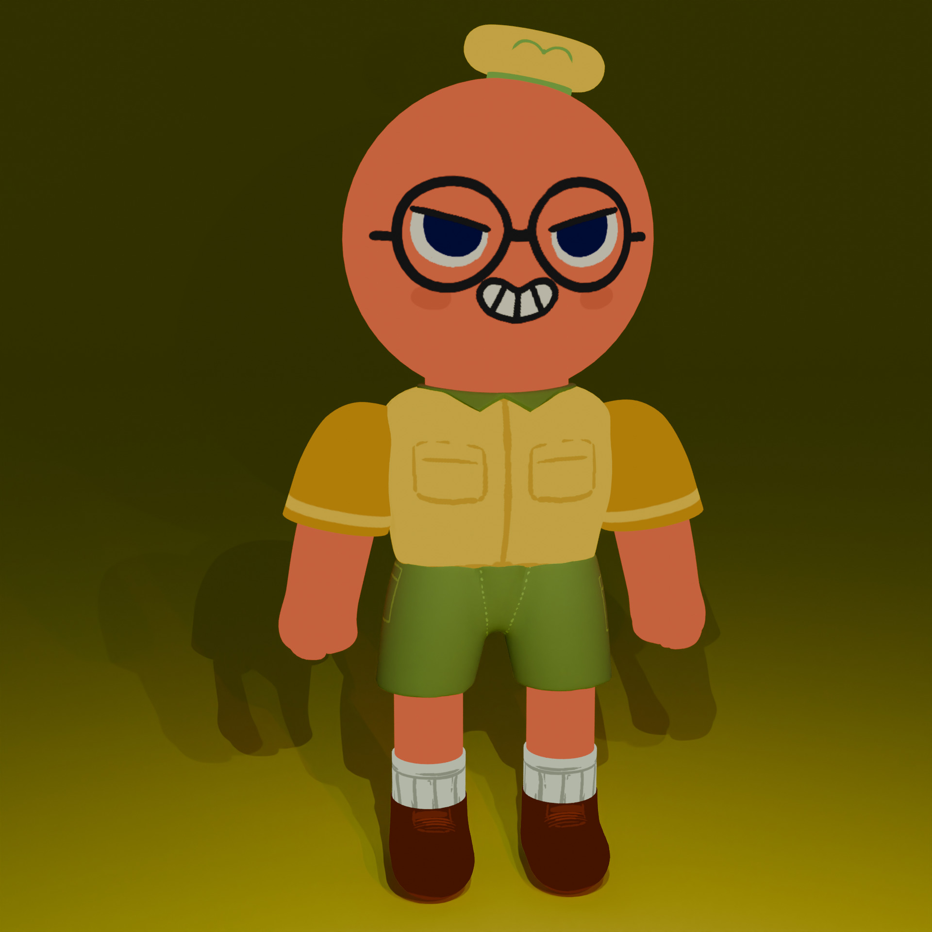 PEAK CHARACTER - VideoGames 3D print model_2