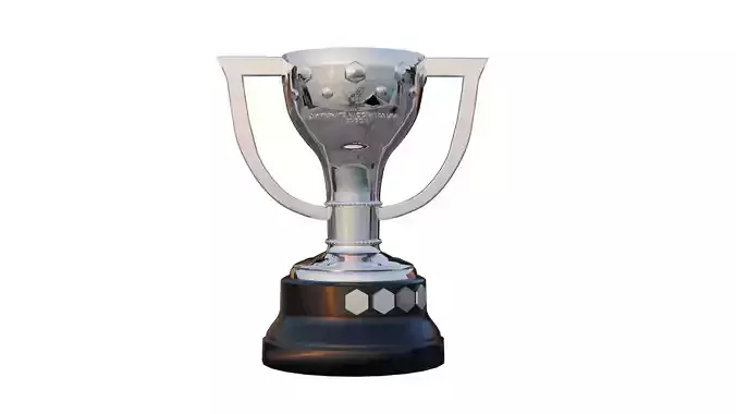 La Liga trophy - Spanish league trophy  3D model