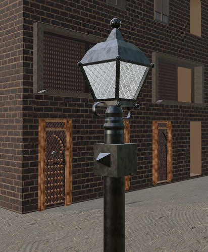 street lamp  3D model