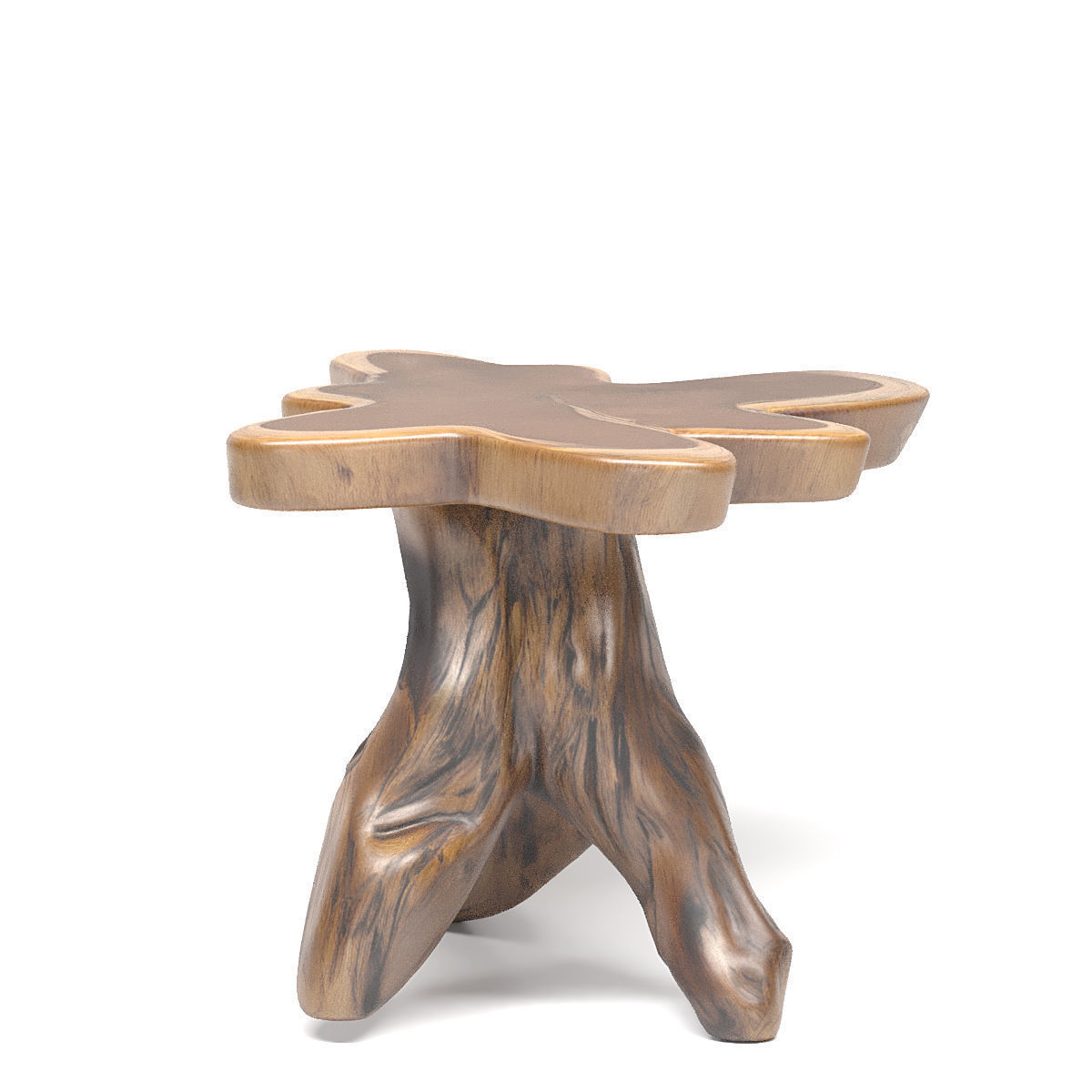 Teca table 02 3D model_2