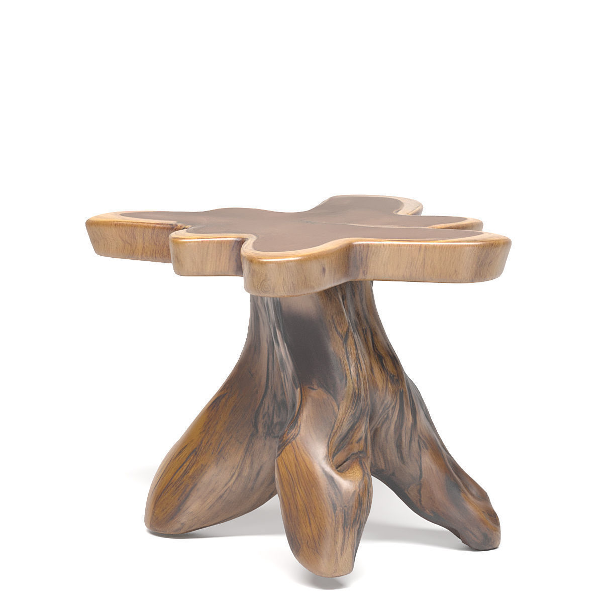 Teca table 02 3D model_3