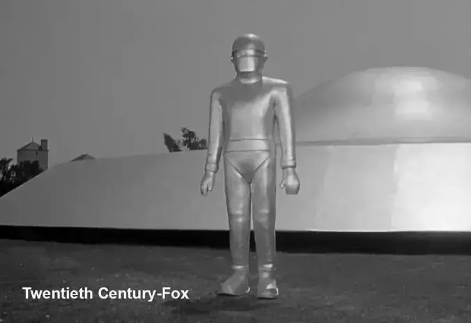 1 10th Scale Gort Robot Figure Free 3D print model