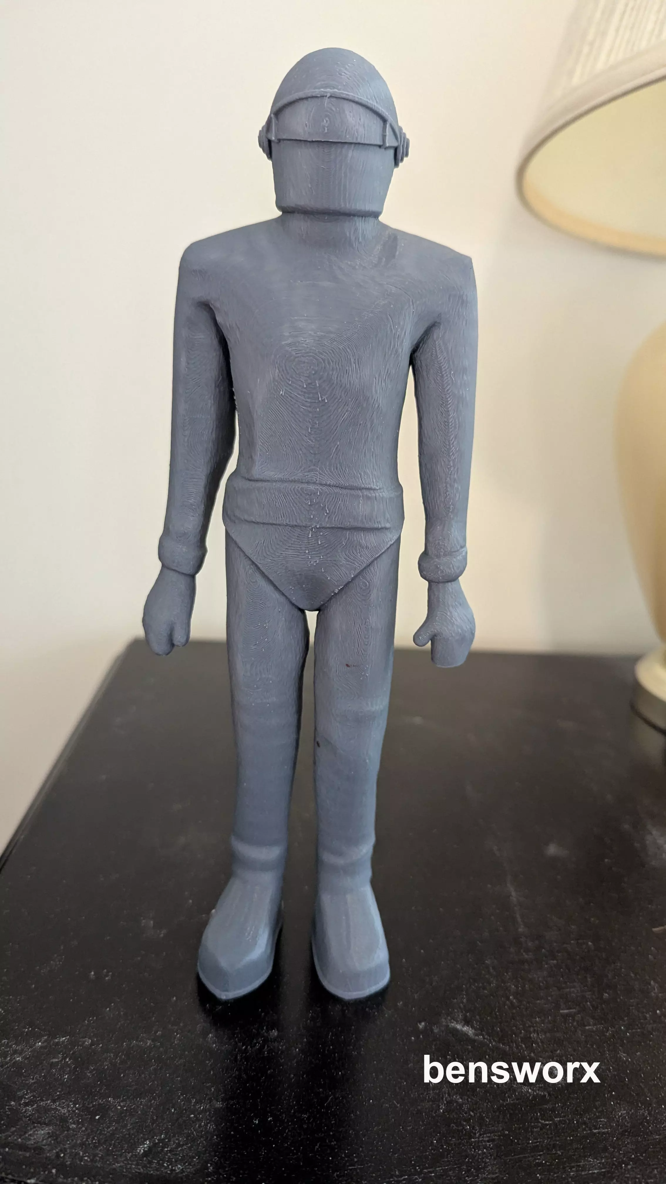 1 10th Scale Gort Robot Figure Free 3D print model_6