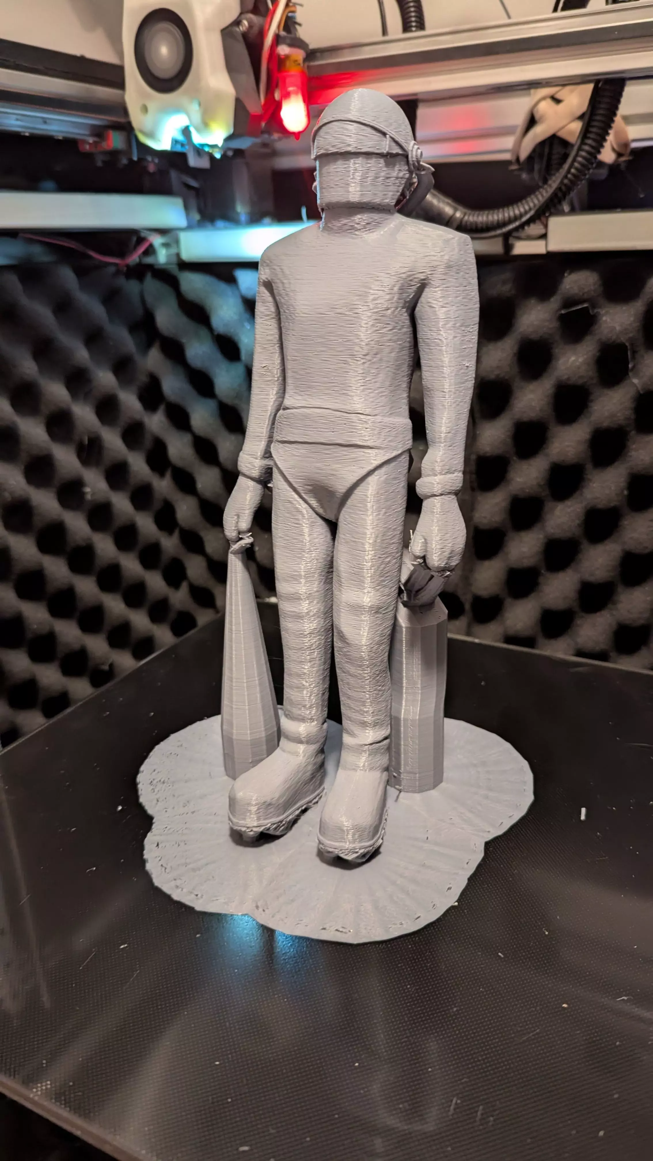1 10th Scale Gort Robot Figure Free 3D print model_10