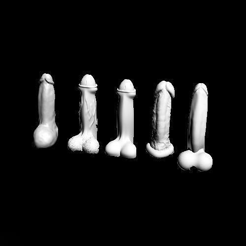 Dick Collection 3D print model