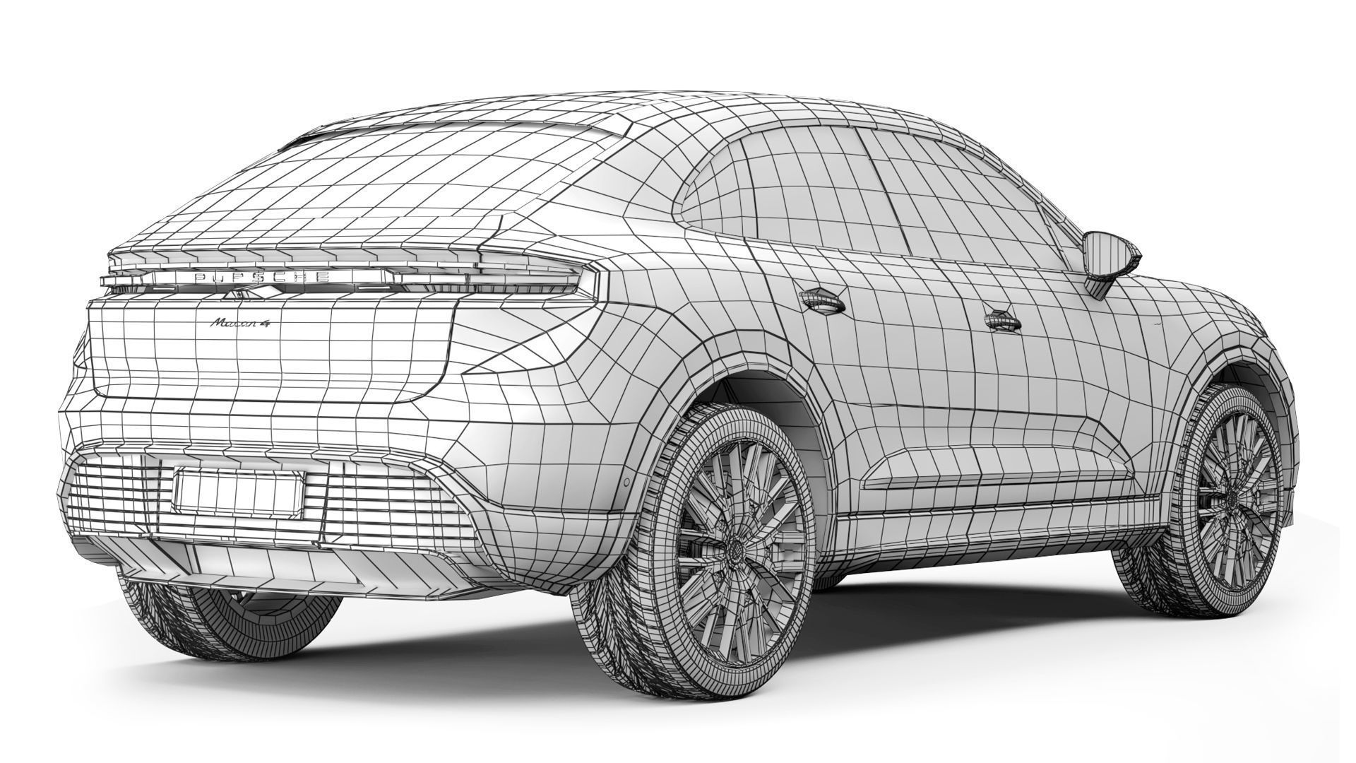 Porsche Macan 2025 3D model_9