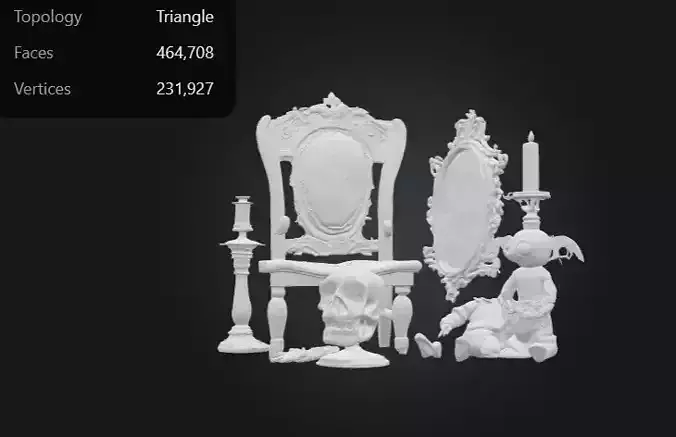 Game Ready Horror Assets