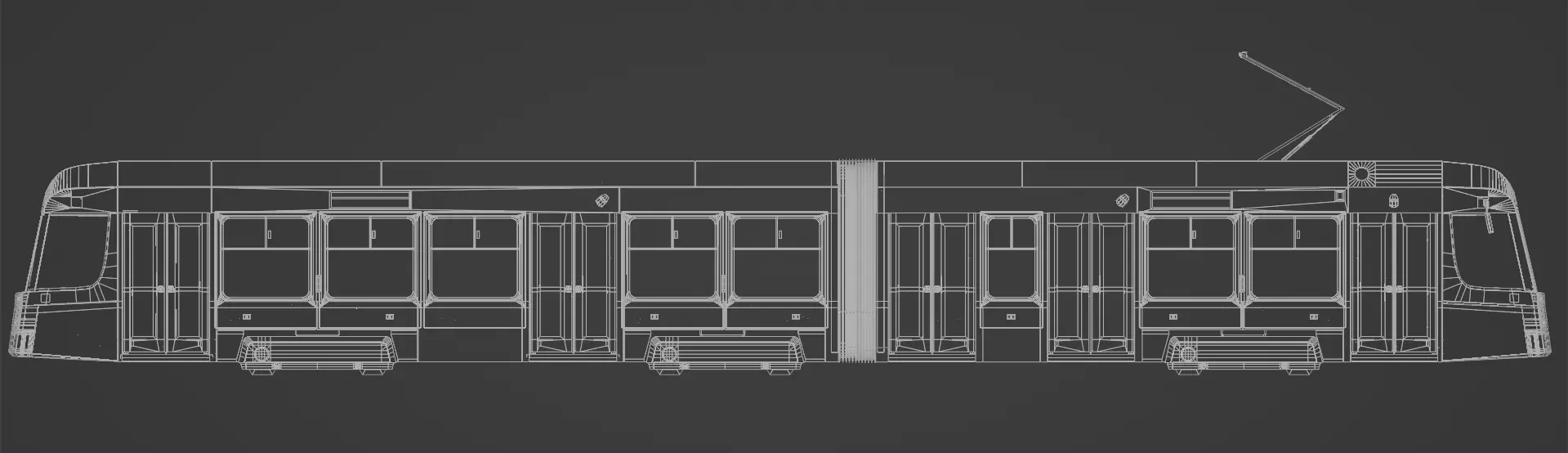Skoda 39T tram 3D model_17