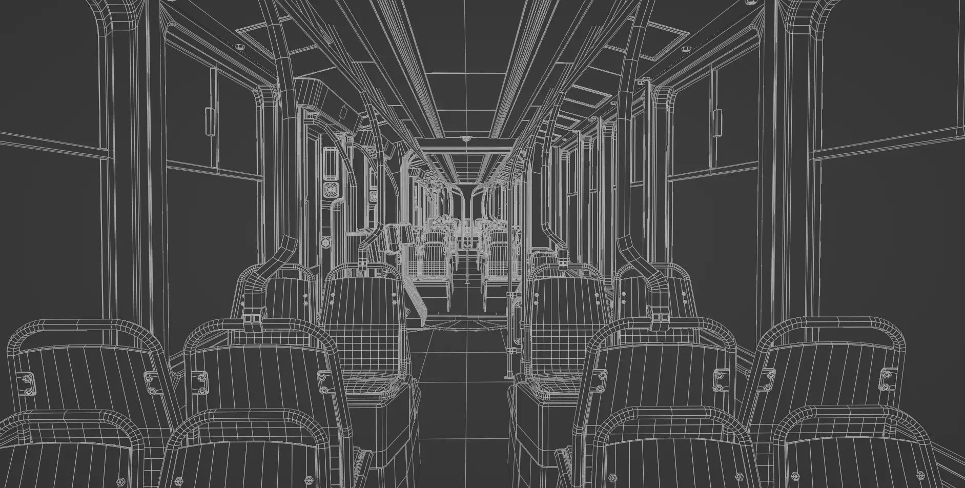Skoda 39T tram 3D model_22