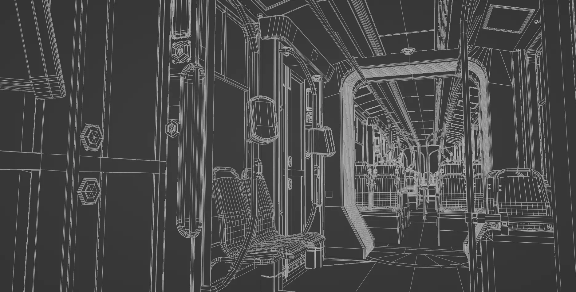 Skoda 39T tram 3D model_23