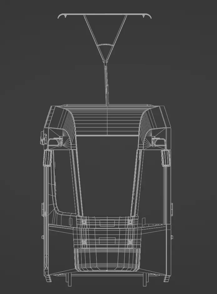 Skoda 39T tram 3D model_18