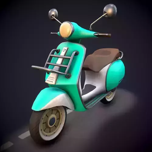 Stylized Scooter