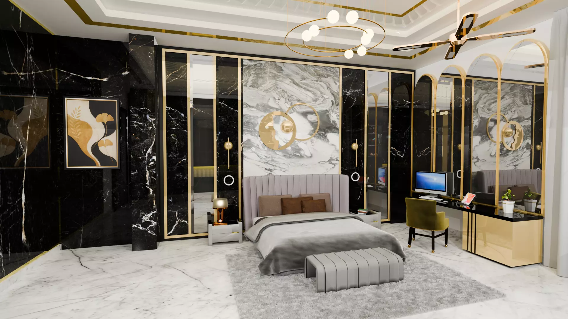Bedroom Free 3D model