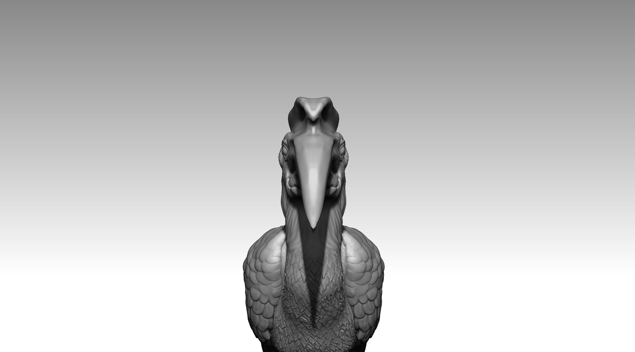 Hornbill 3D print model_6