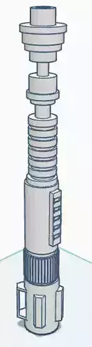 Luke Skywalkers Hilt 3D print model