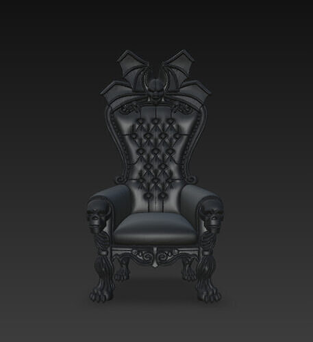 Ozzy Osbourne Trone 3D print model