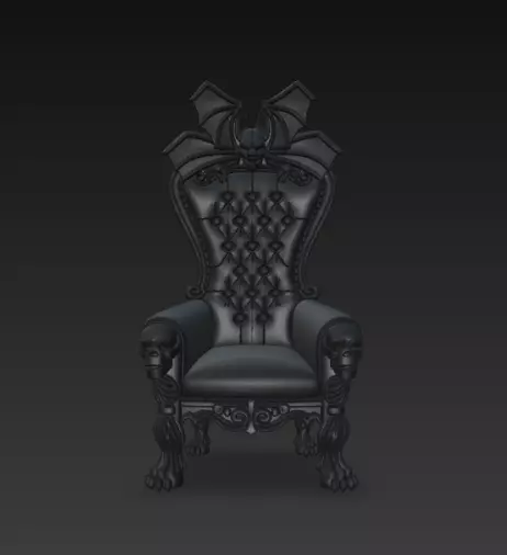 Ozzy Osbourne Trone 3D print model_0