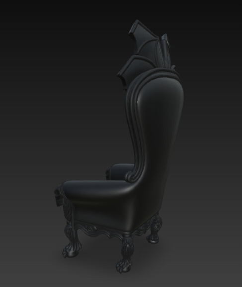 Ozzy Osbourne Trone 3D print model_2