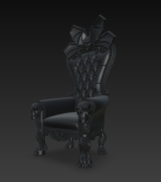 Ozzy Osbourne Trone 3D print model_1