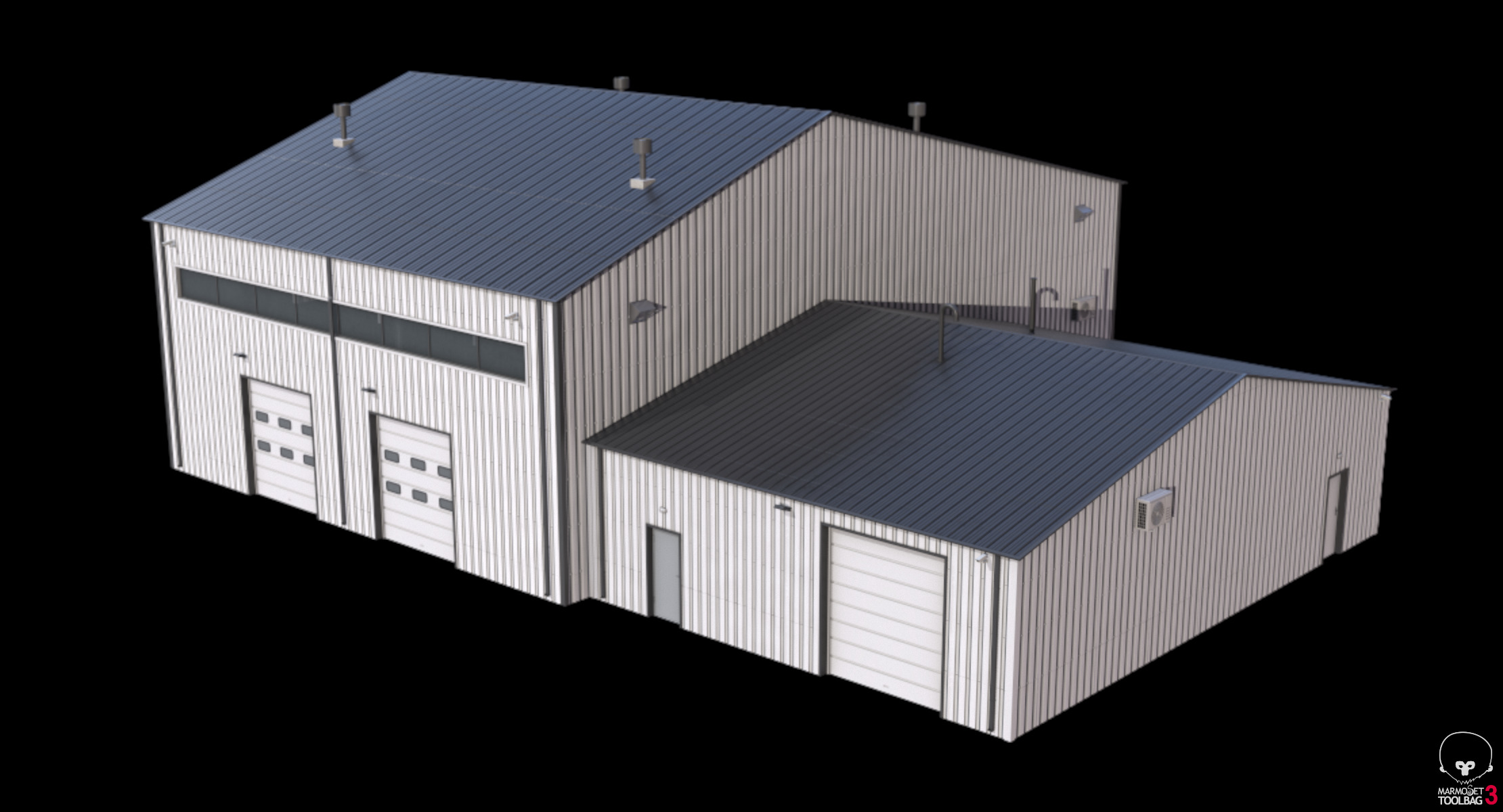 5 Industrial Buildings Collection _5