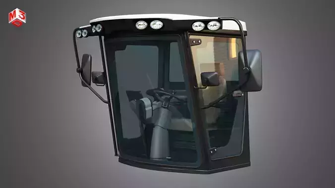 AGRIO Sprayer Dino3 2024 Cabin 3D model